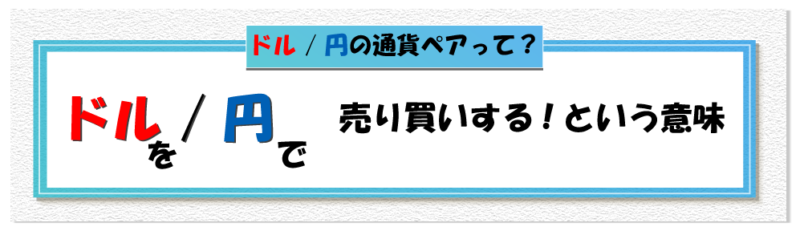 通貨ペア