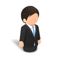 口コミをしている男性のアイコン